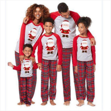 European and American style family dress long sleeved Christmas suit family dress